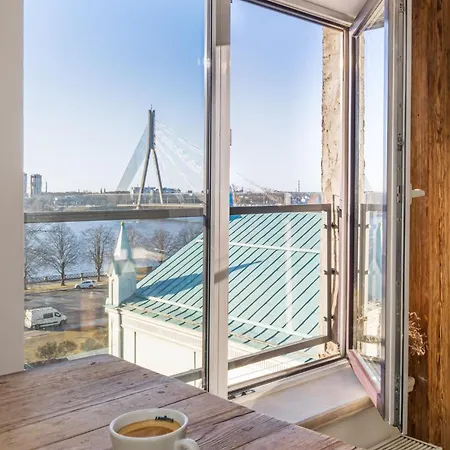 Apartmán Castle Street Rooftop Retreats By Innorental Riga